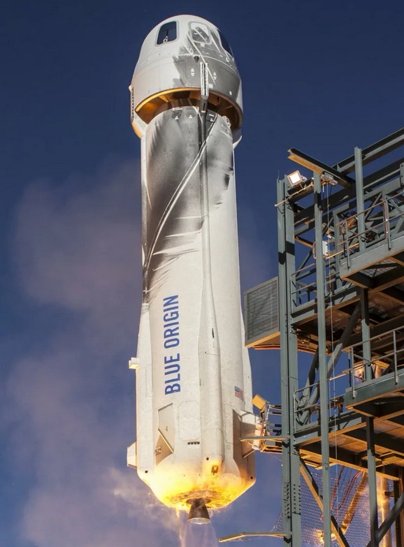 Ракета New Shepard от Blue Origin